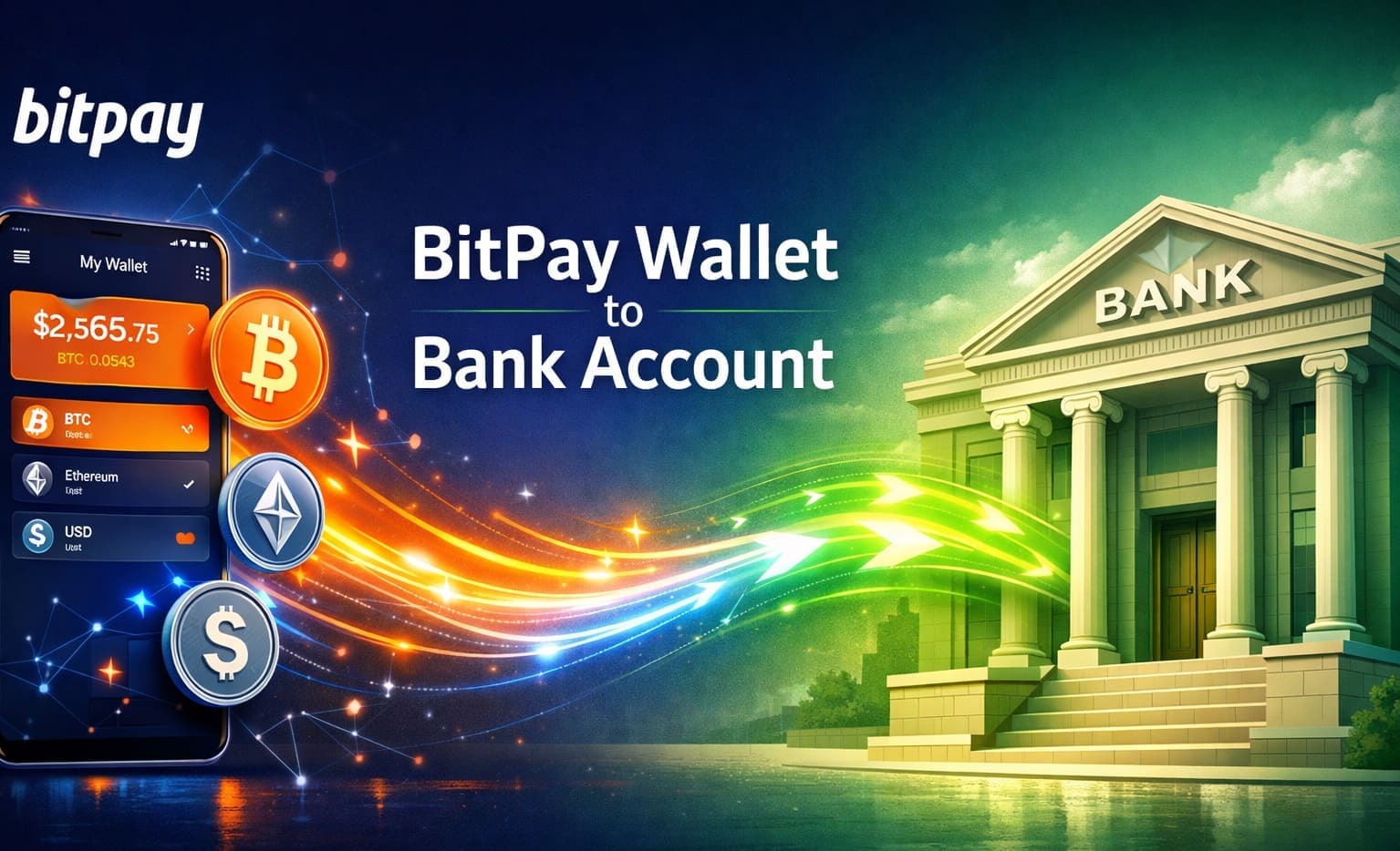 BitPay to Bank  Step-by-Step Guide to Withdraw Crypto to Bank Account