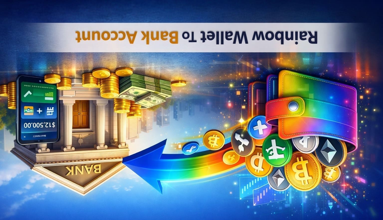 How to Withdraw Money from Rainbow Wallet to Bank account Safely
